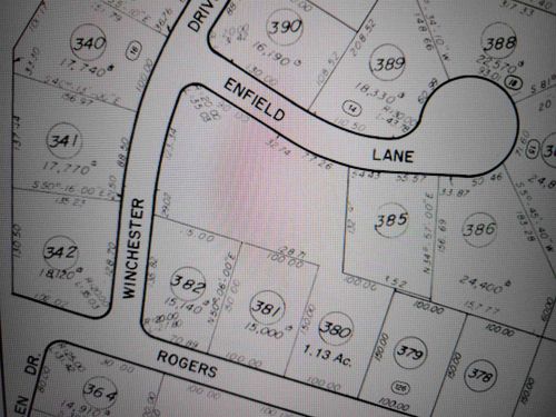 map-37-lot-342-L342 Winchester Drive, Barnstead, NH, 03225 | Card Image