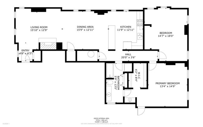 APT-7 - 162 College Ave W, Condo with 2 bedrooms, 1 bathrooms and null parking in Saint Paul MN | Image 54