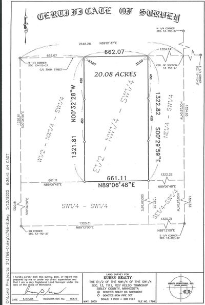 XXX 306th Street, Home with 0 bedrooms, 0 bathrooms and null parking in Henderson MN | Image 2