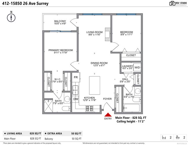 412 - 15850 26 Avenue, Condo with 2 bedrooms, 2 bathrooms and 2 parking in Surrey BC | Image 33