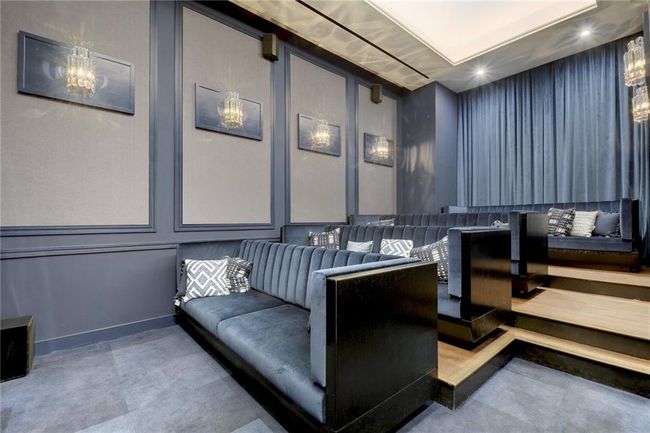 Cinema room with a decorative wall | Image 20