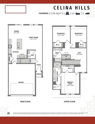 Our wonderful Channing floor plan features spaces the entire family will enjoy! | Image 2