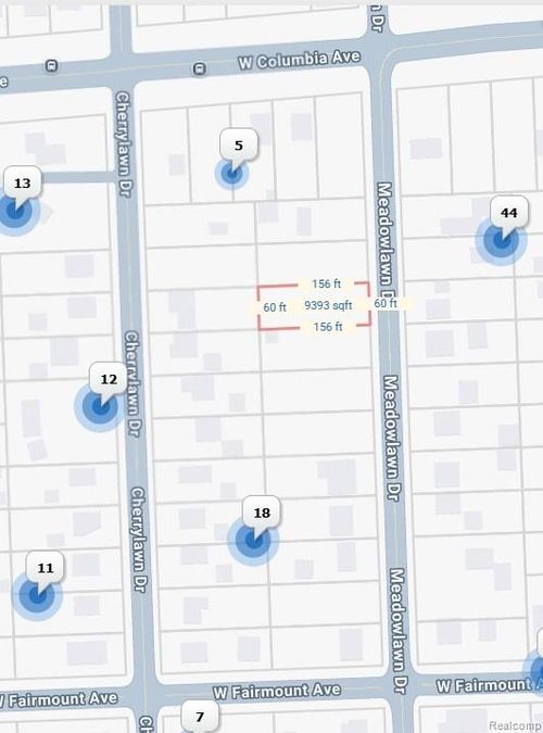 0000 Meadowlawn Dr, Pontiac, MI, 48340 | Card Image