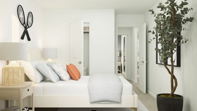 Bedroom featuring carpet flooring and baseboards | Image 18