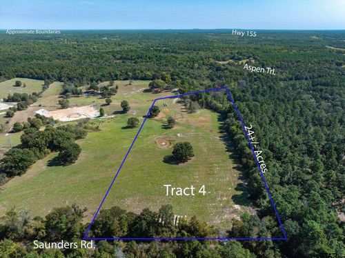 Tract 4 Saunders Road, Big Sandy, TX, 75755 | Card Image