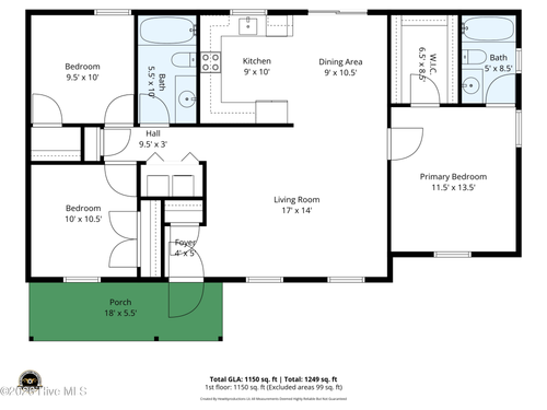 3107 Harvest Rd, Castle Hayne, NC, 28429-5415 | Card Image