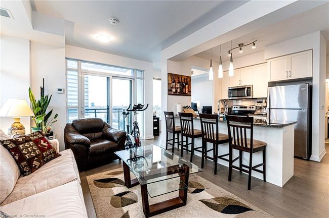 1106 - 155 Caroline St S, House attached with 1 bedrooms, 1 bathrooms and 1 parking in Waterloo ON | Image 9