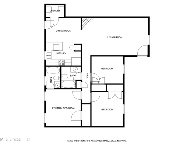 39 Cambridge Cir, House other with 3 bedrooms, 2 bathrooms and null parking in Picayune MS | Image 22
