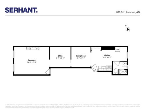 4n-488 9th Ave, New York, NY, 10018-4128 | Card Image
