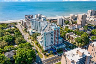 Aerial view featuring a water view | Image 3