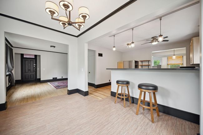 Open concept kitchen, dining room and living room | Image 8