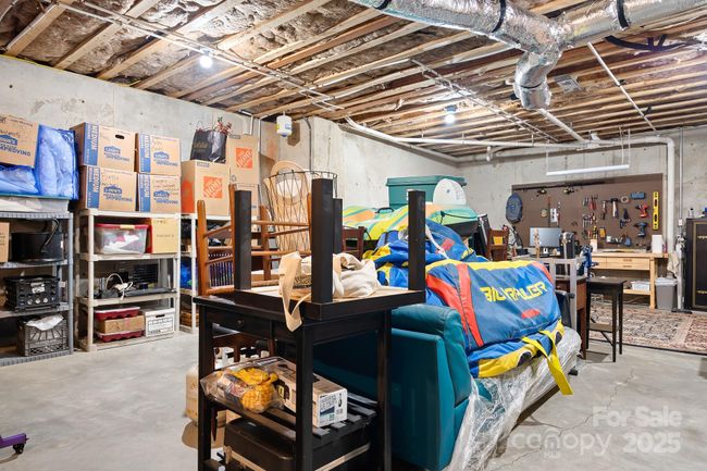 Tons of storage space in the unfinished area. | Image 37