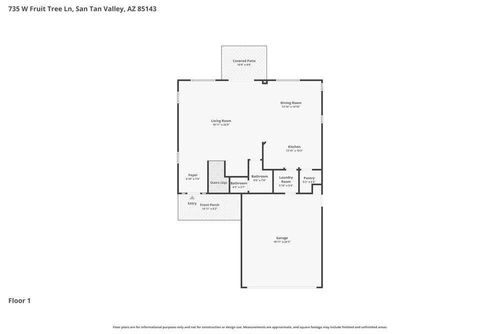 735 W Fruit Tree Ln, San Tan Valley, AZ, 85143-3483 | Card Image