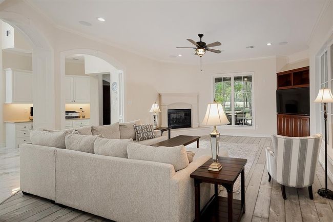 Another view of the family room, with adjacent planning desk - perfect for kids to do homework! | Image 16