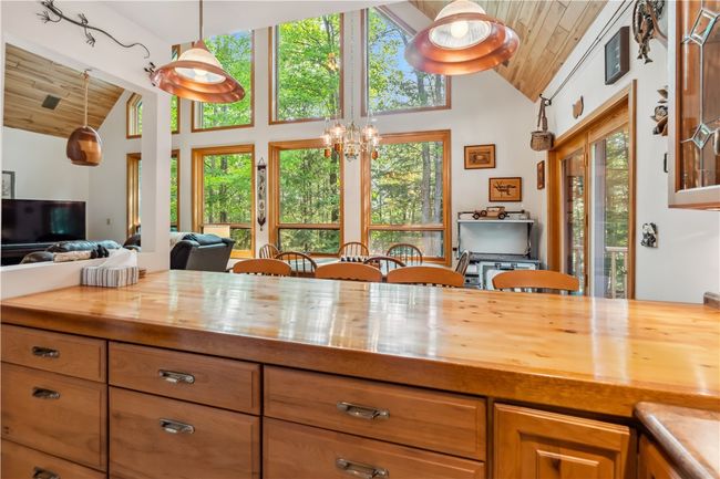 View to chalet windows from kitchen | Image 7