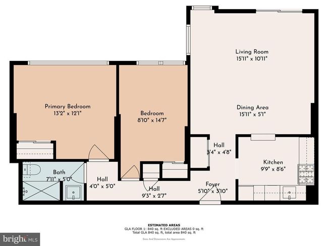 APT-806 - 1030 E Lancaster Ave, Condo with 2 bedrooms, 1 bathrooms and null parking in BRYN MAWR PA | Image 26