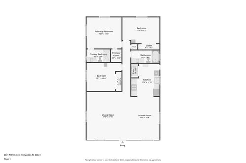 2331 N 66th Ter, Hollywood, FL, 33024-3904 | Card Image