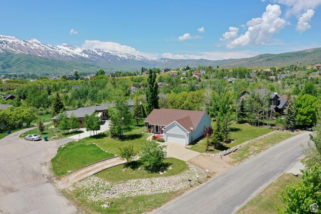 Aerial view featuring a mountain view | Image 45