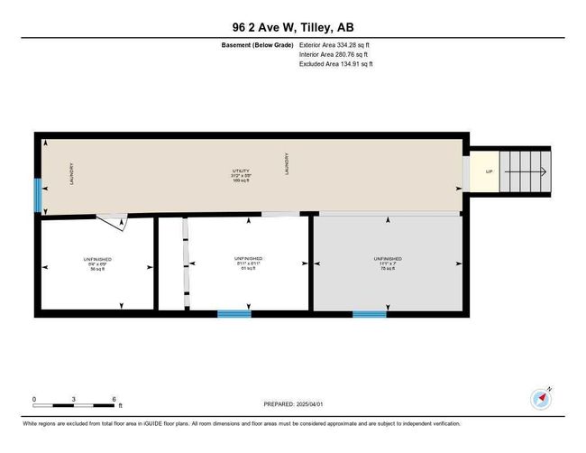 96 2 Avenue W, House other with 3 bedrooms, 2 bathrooms and 2 parking in Tilley AB | Image 40