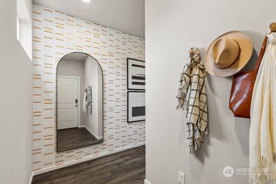 Foyer / Entry Hallway. Photo is representational. Actual home is under construction. Colors, details and finishes will vary. See site agent for details. | Image 3