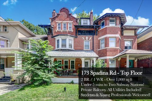 floor-3-173 Spadina Rd, Toronto, ON, M5R2T9 | Card Image