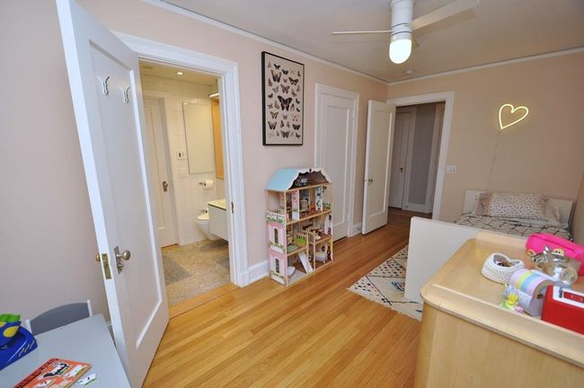 Second bedroom has a large closet and entrance to the bathroom. The room is 16 x 8 | Image 25