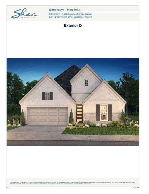 29727 Brushy Gables, Magnolia, TX, 77354-7566 | Card Image