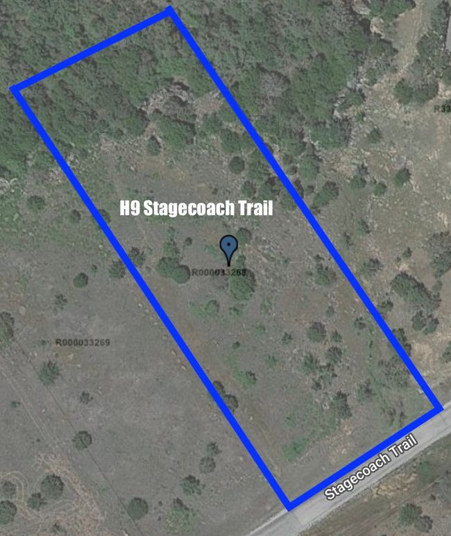 Aerial map of property and surrounding area featuring property boundaries highlighted | Image 8