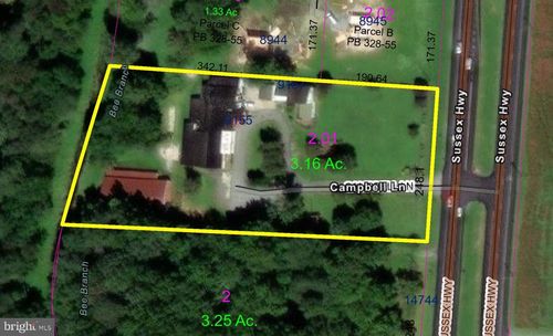 9155 Campbell Ln, BRIDGEVILLE, DE, 19933-2950 | Card Image