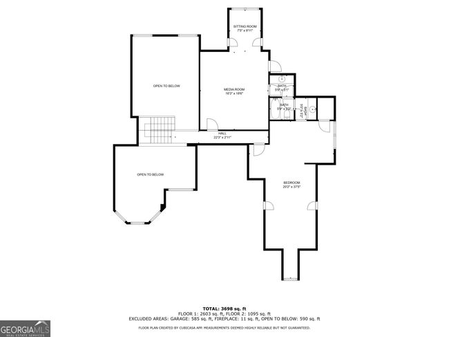 195 Tana Dr, House other with 5 bedrooms, 4 bathrooms and 3 parking in Fayetteville GA | Image 57