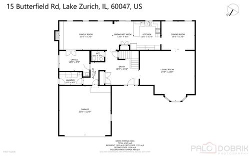 15 Butterfield Rd, Lake Zurich, IL, 60047-1371 | Card Image