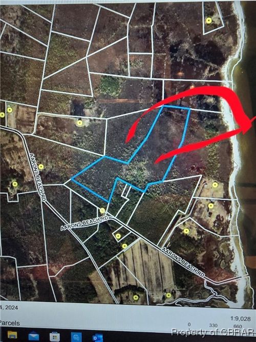 0 Aarons Beach Rd, Diggs, VA, 23045 | Card Image