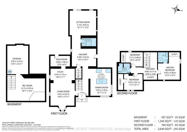 160 Scott St, House other with 3 bedrooms, 3 bathrooms and 2 parking in Wingham ON | Image 27