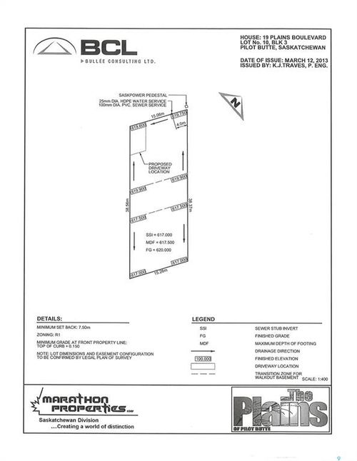 19 Plains Rd, Pilot Butte, SK, S0G | Card Image