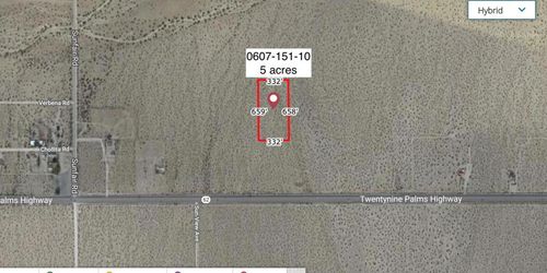 5 Acres Near Hwy 62 And Sunfair Road, Joshua Tree, CA, 92252 | Card Image