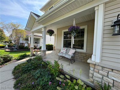 View of patio with a porch | Image 3