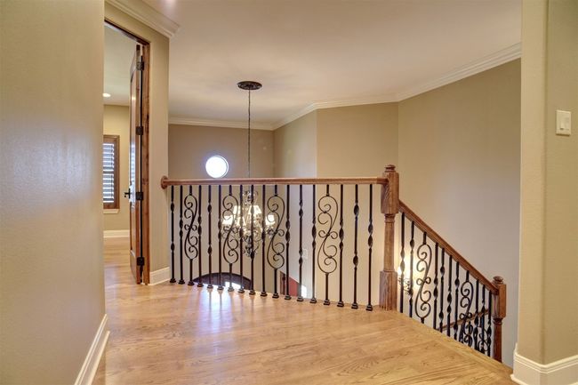 Custom wrought iron staircase railing. | Image 20