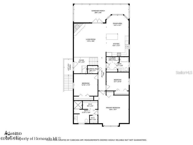3357 Fernleaf Dr, House other with 4 bedrooms, 3 bathrooms and null parking in HERNANDO BEACH FL | Image 10