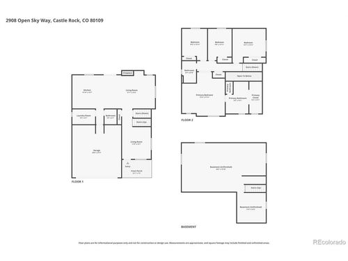 2908 Open Sky Way, Castle Rock, CO, 80109-4709 | Card Image