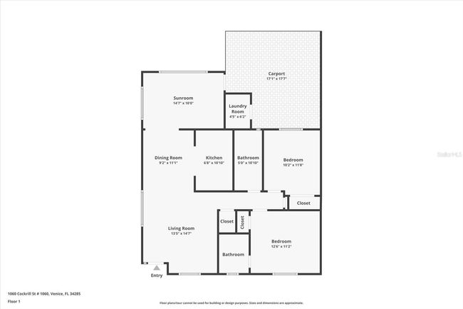 1060 - 1060 Cockrill St, House other with 2 bedrooms, 2 bathrooms and null parking in VENICE FL | Image 23