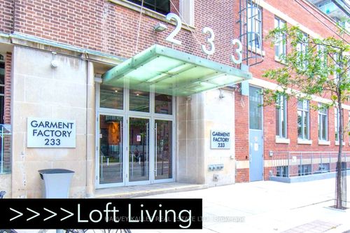 610-233 Carlaw Ave, Toronto, ON, M4M3N6 | Card Image