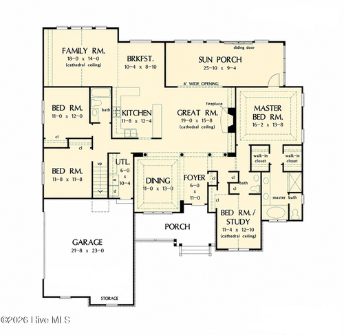 1926 Snowy Egret Drive, Morehead City, NC, 28557 | Card Image