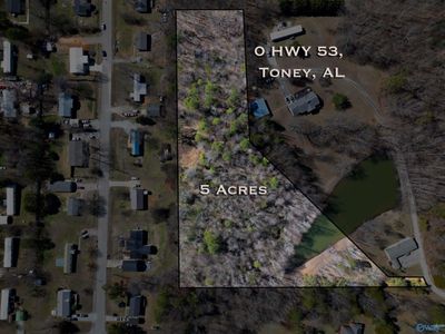 5 ACRES Hwy 53, Home with 0 bedrooms, 0 bathrooms and null parking in Toney AL | Image 1