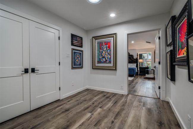 Foyer with wood finished floors and recessed lighting | Image 29