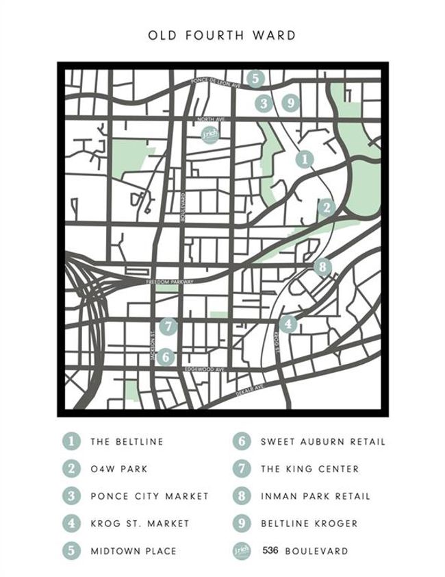 APT-2 - 536 Boulevard Pl Ne, Home with 2 bedrooms, 1 bathrooms and 1 parking in Atlanta GA | Image 15