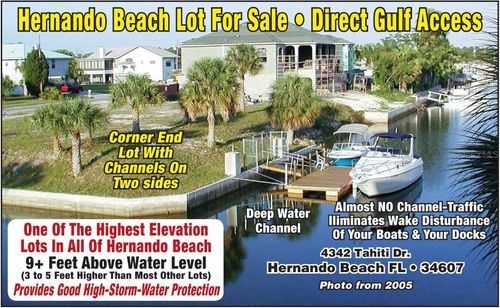 4342 Tahiti Dr, HERNANDO BEACH, FL, 34607-3233 | Card Image