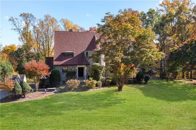 View of front of home with an expansive front lawn | Image 2