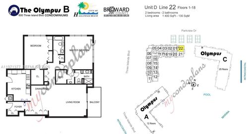 1722-600 Three Islands Blvd, Hallandale Beach, FL, 33009 | Card Image