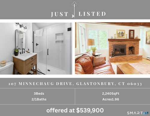 107 Minnechaug Dr, Glastonbury, CT, 06033-1909 | Card Image