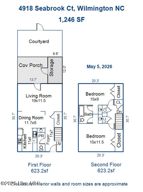 4918 Seabrook Ct, Wilmington, NC, 28403-6456 | Card Image